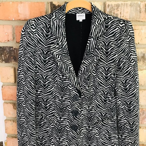 Armani Collezioni Jacket Size 8 - Picture 5 of 15